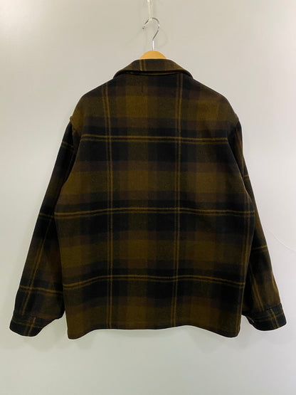 【現状渡し品】【メンズ】 PENDLETON ペンドルトン 60S WOOL SHIRT JACKET ウールシャツジャケット 146-260114-zi-53-min サイズ：M カラー：ブラウン系 万代Net店