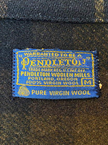 【現状渡し品】【メンズ】 PENDLETON ペンドルトン 60S WOOL SHIRT JACKET ウールシャツジャケット 146-260114-zi-53-min サイズ：M カラー：ブラウン系 万代Net店