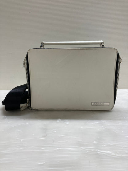 【中古品】【レディース】 1191 カルバンクライン 2WAY LEATHER BAG ツーウェイ レザー バッグ カバン 188-260123-jt-01-min カラー：ホワイト 万代Net店