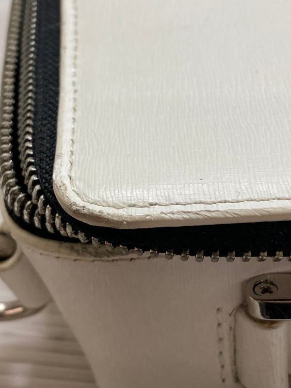 【中古品】【レディース】 1191 カルバンクライン 2WAY LEATHER BAG ツーウェイ レザー バッグ カバン 188-260123-jt-01-min カラー：ホワイト 万代Net店
