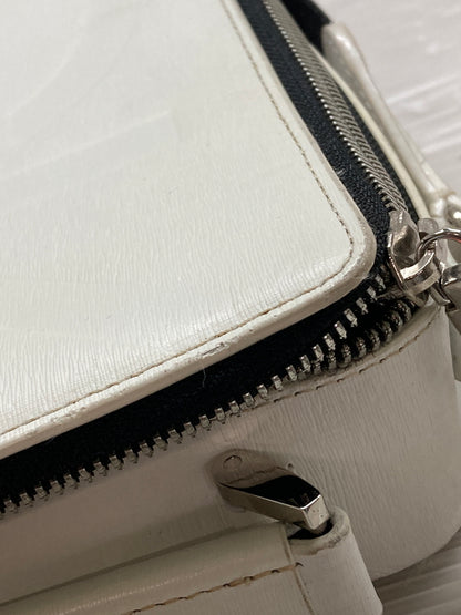 【中古品】【レディース】 1191 カルバンクライン 2WAY LEATHER BAG ツーウェイ レザー バッグ カバン 188-260123-jt-01-min カラー：ホワイト 万代Net店