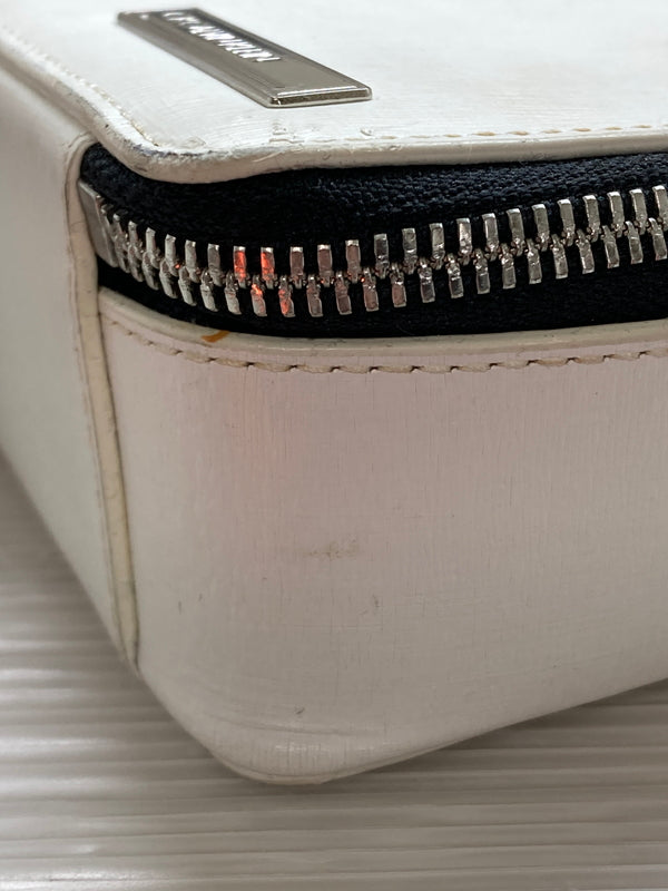 【中古品】【レディース】 1191 カルバンクライン 2WAY LEATHER BAG ツーウェイ レザー バッグ カバン 188-260123-jt-01-min カラー：ホワイト 万代Net店