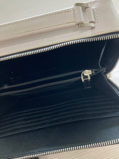 【中古品】【レディース】 1191 カルバンクライン 2WAY LEATHER BAG ツーウェイ レザー バッグ カバン 188-260123-jt-01-min カラー：ホワイト 万代Net店