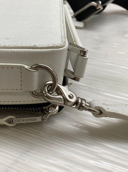 【中古品】【レディース】 1191 カルバンクライン 2WAY LEATHER BAG ツーウェイ レザー バッグ カバン 188-260123-jt-01-min カラー：ホワイト 万代Net店