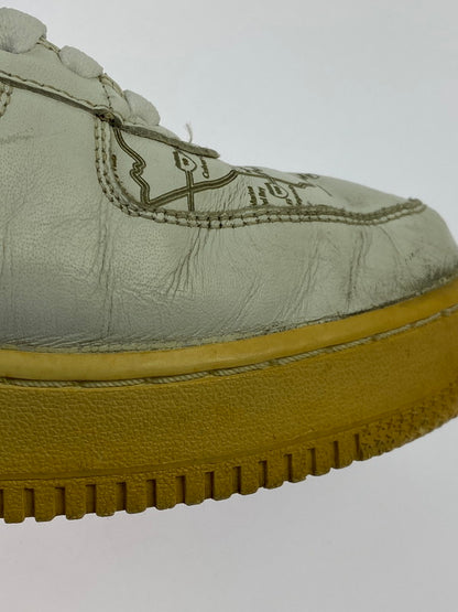 【現状渡し品】【メンズ】 NIKE ナイキ 309096-114 AIR FORCE 1 LA MAP 鑑賞用 160-260114-zi-65-min サイズ：28cm カラー：ホワイト 万代Net店
