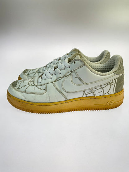 【現状渡し品】【メンズ】 NIKE ナイキ 309096-114 AIR FORCE 1 LA MAP 鑑賞用 160-260114-zi-65-min サイズ：28cm カラー：ホワイト 万代Net店