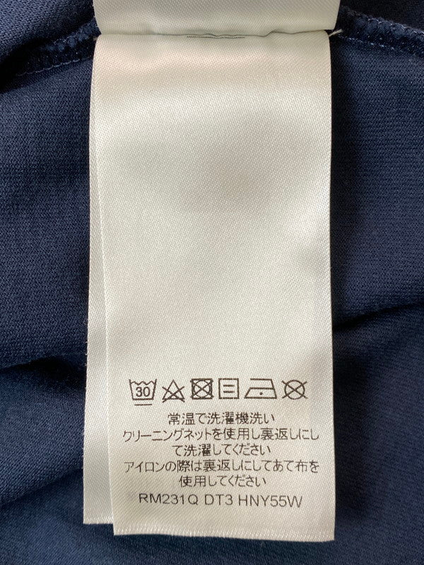 【中古品】【メンズ】 LOUIS VUITTON ルイ・ヴィトン HNY55W 23SS エンボスLVロゴ Tシャツ 179-260114-zi-45-min サイズ：S カラー：ネイビー 万代Net店