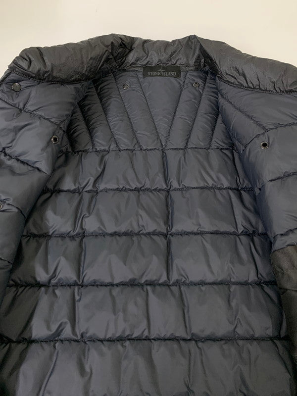 【中古品】【メンズ】 STONE ISLAND ストーンアイランド 22AW GHOST PIECE JACKET 7715437F1 フィールド ジャケット メンズ アウター 141-260116-em-27-min サイズ：L カラー：ブラック 万代Net店