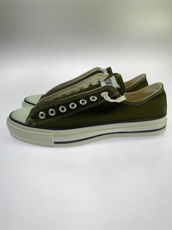 【未使用品】【メンズ】 CONVERSE コンバース CANVAS ALL STAR J OX キャンバス オールスタージャパン オックス スニーカー 靴 162-260119-kk-06-min カラー：KHAKI 万代Net店