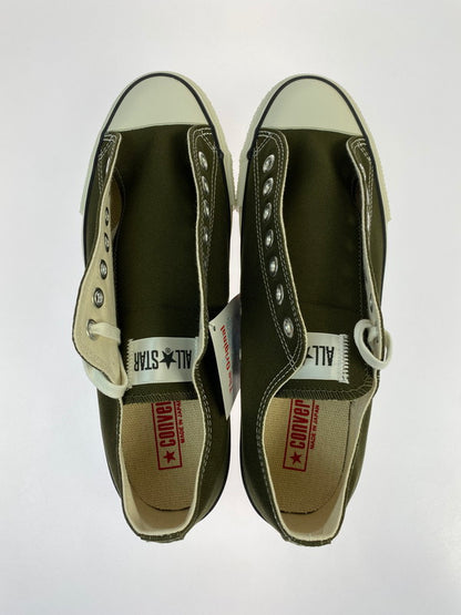 【未使用品】【メンズ】 CONVERSE コンバース CANVAS ALL STAR J OX キャンバス オールスタージャパン オックス スニーカー 靴 162-260119-kk-06-min カラー：KHAKI 万代Net店