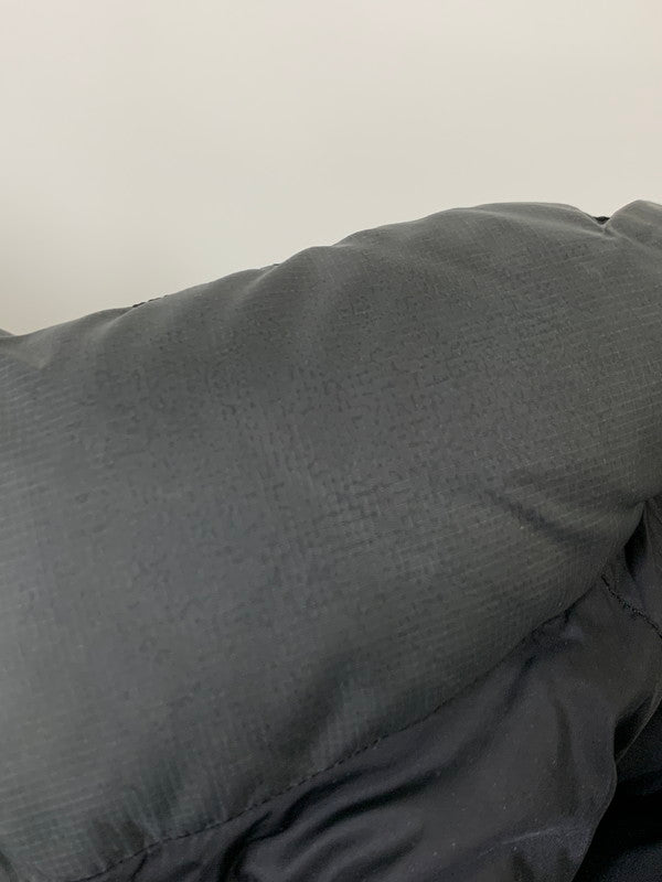 【中古品】【メンズ】 THE NORTH FACE ザ・ノースフェイス CENTER LOGO NUPSTE 700FILL ヌプシジャケット アウター 144-260114-zi-33-min サイズ：L カラー：ブラック/グレー 万代Net店