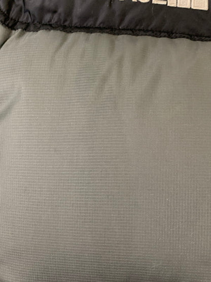 【中古品】【メンズ】 THE NORTH FACE ザ・ノースフェイス CENTER LOGO NUPSTE 700FILL ヌプシジャケット アウター 144-260114-zi-33-min サイズ：L カラー：ブラック/グレー 万代Net店