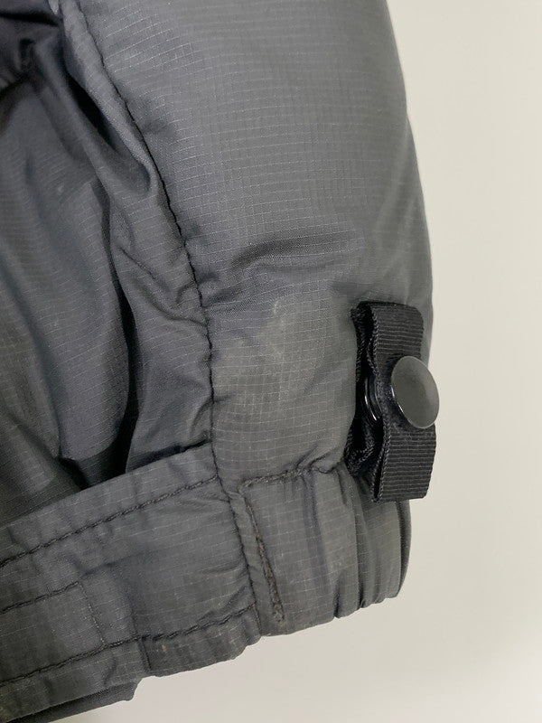 【中古品】【メンズ】 THE NORTH FACE ザ・ノースフェイス CENTER LOGO NUPSTE 700FILL ヌプシジャケット アウター 144-260114-zi-33-min サイズ：L カラー：ブラック/グレー 万代Net店