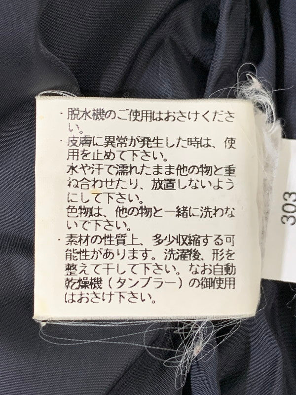 【中古品】【メンズ】 THE NORTH FACE ザ・ノースフェイス CENTER LOGO NUPSTE 700FILL ヌプシジャケット アウター 144-260114-zi-33-min サイズ：L カラー：ブラック/グレー 万代Net店
