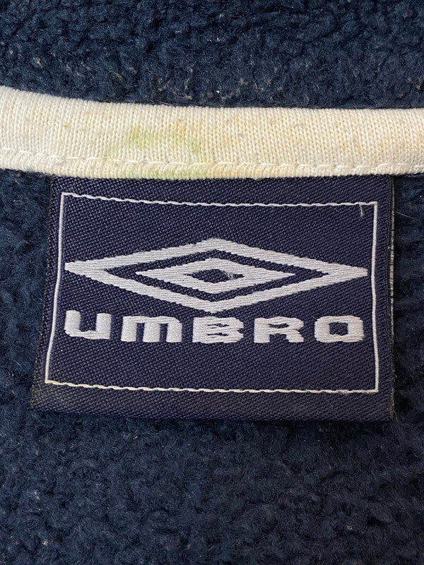【中古品】【メンズ】 UMBRO アンブロ 00S HALF ZIP FLEECE JACKET ハーフジップフリースジャケット 146-260125-zi-32-min サイズ：L カラー：ネイビー 万代Net店