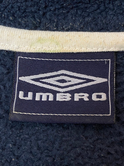 【中古品】【メンズ】 UMBRO アンブロ 00S HALF ZIP FLEECE JACKET ハーフジップフリースジャケット 146-260125-zi-32-min サイズ：L カラー：ネイビー 万代Net店