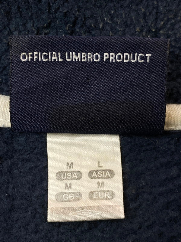 【中古品】【メンズ】 UMBRO アンブロ 00S HALF ZIP FLEECE JACKET ハーフジップフリースジャケット 146-260125-zi-32-min サイズ：L カラー：ネイビー 万代Net店