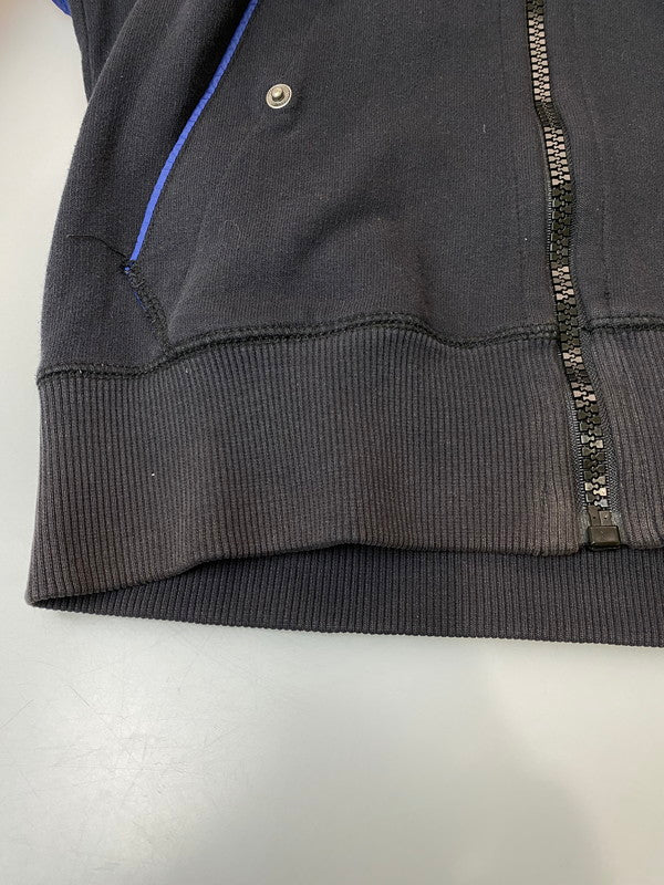 【中古品】【メンズ】 DIESEL ディーゼル 90's 2WAY NYLON JACKET 90年代 2ウェイ ナイロンジャケット アウター 146-260126-SH-16-min サイズ：M カラー：ネイビー ブラック 万代Net店