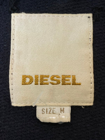 【中古品】【メンズ】 DIESEL ディーゼル 90's 2WAY NYLON JACKET 90年代 2ウェイ ナイロンジャケット アウター 146-260126-SH-16-min サイズ：M カラー：ネイビー ブラック 万代Net店