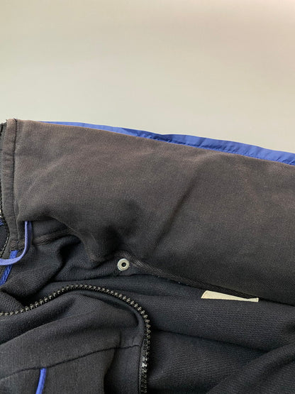 【中古品】【メンズ】 DIESEL ディーゼル 90's 2WAY NYLON JACKET 90年代 2ウェイ ナイロンジャケット アウター 146-260126-SH-16-min サイズ：M カラー：ネイビー ブラック 万代Net店