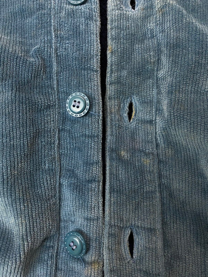 【現状渡し品】【メンズ】 USED ユーズド 70~80S CORDUROY BOA JACKET コーデュロイボアジャケット 146-260125-zi-36-min サイズ：不明 カラー：ライトブルー 万代Net店