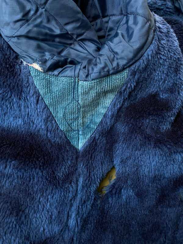 【現状渡し品】【メンズ】 USED ユーズド 70~80S CORDUROY BOA JACKET コーデュロイボアジャケット 146-260125-zi-36-min サイズ：不明 カラー：ライトブルー 万代Net店
