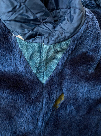 【現状渡し品】【メンズ】 USED ユーズド 70~80S CORDUROY BOA JACKET コーデュロイボアジャケット 146-260125-zi-36-min サイズ：不明 カラー：ライトブルー 万代Net店