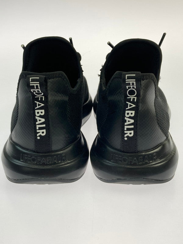 【中古品】【メンズ】 BALR ボーラー ロゴスニーカー 8719777107295 ロゴプリント ローカット スニーカー メンズ シューズ 靴 163-260125-em-18-min サイズ：26.5cm カラー：ブラック 万代Net店