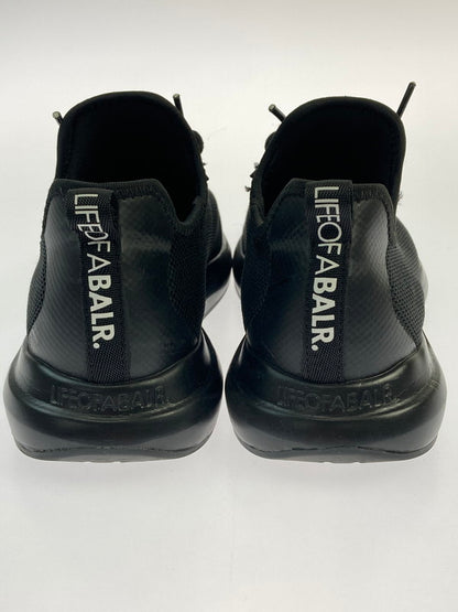【中古品】【メンズ】 BALR ボーラー ロゴスニーカー 8719777107295 ロゴプリント ローカット スニーカー メンズ シューズ 靴 163-260125-em-18-min サイズ：26.5cm カラー：ブラック 万代Net店