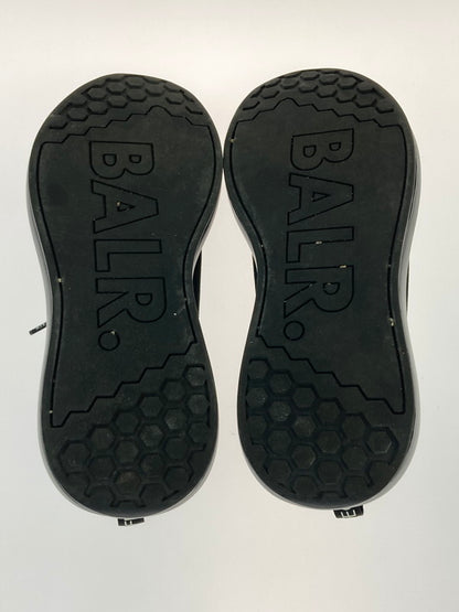 【中古品】【メンズ】 BALR ボーラー ロゴスニーカー 8719777107295 ロゴプリント ローカット スニーカー メンズ シューズ 靴 163-260125-em-18-min サイズ：26.5cm カラー：ブラック 万代Net店