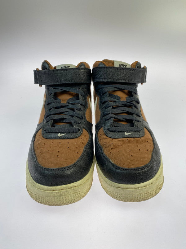【中古品】【メンズ】 NIKE ナイキ DQ8766-001 AIR FORCE 1 MID '07 VINTAGE 靴 シューズ スニーカー SNEAKERS 160-260114-zi-58-min サイズ：27.5cm カラー：ブラウン/ブラック 万代Net店