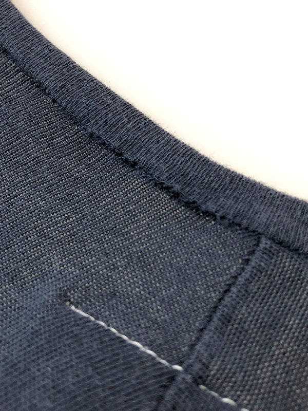 【現状渡し品】【レディース】 MM6 エムエムシックス S32HA0328 13SS KNIT CARDIGAN ニット カーディガン 170-260423-zi-04-min カラー：ネイビー 万代Net店