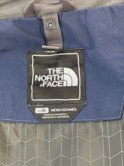 【中古品】【メンズ】 THE NORTH FACE ザ・ノースフェイス HYVENT MOUNTAIN JACKET ハイベント マウンテン ジャケット アウター 144-260410-jt-26-min サイズ：L カラー：ネイビー/グレー 万代Net店