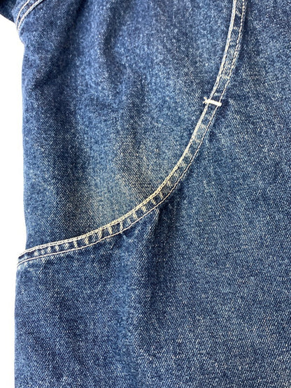 【中古品】【メンズ】 USED ユーズド STUDS DESIGN DENIM JACKET スタッズ デザイン デニム ジャケット メンズ アウター 146-260403-em-20-min サイズ：XL カラー：インディゴブルー 万代Net店