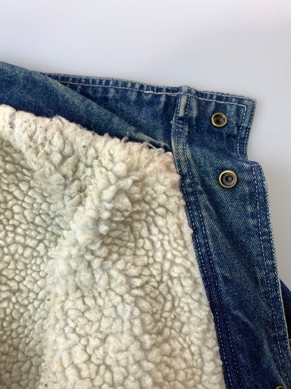 【中古品】【メンズ】 USED ユーズド STUDS DESIGN DENIM JACKET スタッズ デザイン デニム ジャケット メンズ アウター 146-260403-em-20-min サイズ：XL カラー：インディゴブルー 万代Net店