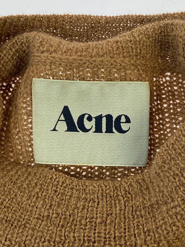 【中古品】【メンズ】 ACNE STUDIOS アクネストゥディオズ AW12 KNIT SWEATER ニットセーター 141-260321-zi-23-min サイズ：S カラー：キャメル 万代Net店