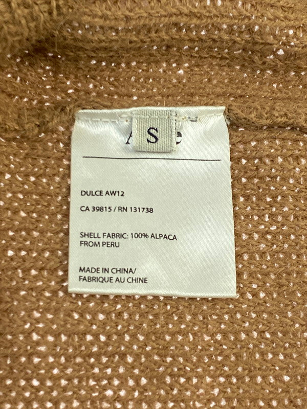 【中古品】【メンズ】 ACNE STUDIOS アクネストゥディオズ AW12 KNIT SWEATER ニットセーター 141-260321-zi-23-min サイズ：S カラー：キャメル 万代Net店