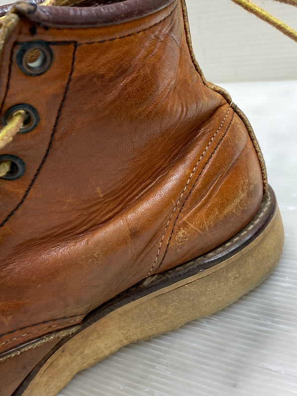 【現状渡し品】【メンズ】 RED WING レッドウィング 98年製 IRISH SETTER 7HOLE BOOTS アイリッシュセッター 7ホール ブーツ 靴 164-260123-jt-15-min サイズ：8 カラー：ブラウン系 万代Net店