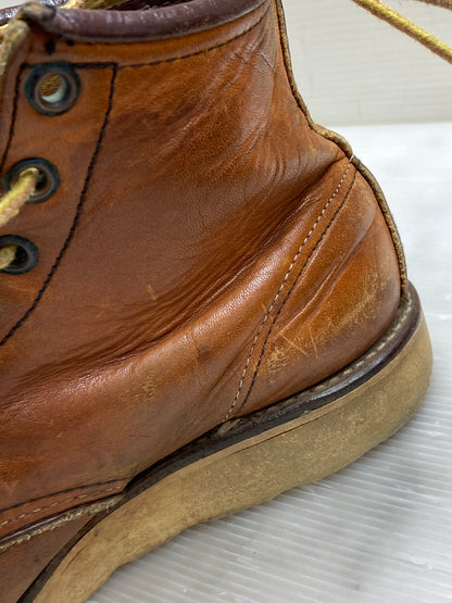 【現状渡し品】【メンズ】 RED WING レッドウィング 98年製 IRISH SETTER 7HOLE BOOTS アイリッシュセッター 7ホール ブーツ 靴 164-260123-jt-15-min サイズ：8 カラー：ブラウン系 万代Net店