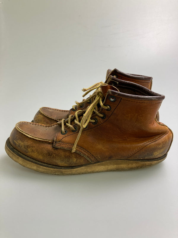 【現状渡し品】【メンズ】 RED WING レッドウィング 98年製 IRISH SETTER 7HOLE BOOTS アイリッシュセッター 7ホール ブーツ 靴 164-260123-jt-15-min サイズ：8 カラー：ブラウン系 万代Net店