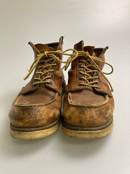 【現状渡し品】【メンズ】 RED WING レッドウィング 98年製 IRISH SETTER 7HOLE BOOTS アイリッシュセッター 7ホール ブーツ 靴 164-260123-jt-15-min サイズ：8 カラー：ブラウン系 万代Net店