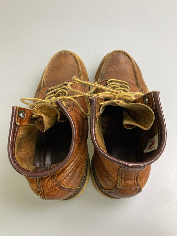 【現状渡し品】【メンズ】 RED WING レッドウィング 98年製 IRISH SETTER 7HOLE BOOTS アイリッシュセッター 7ホール ブーツ 靴 164-260123-jt-15-min サイズ：8 カラー：ブラウン系 万代Net店