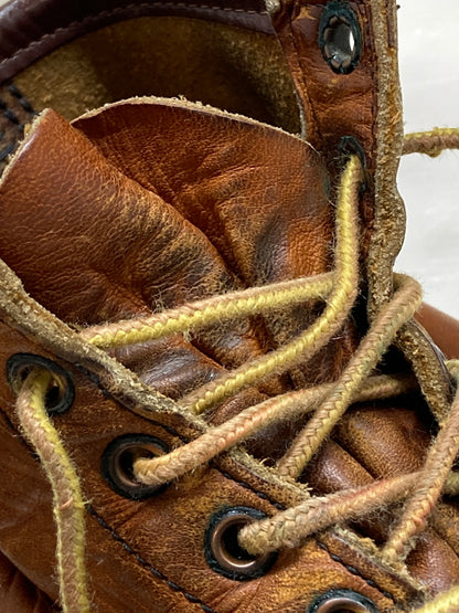 【現状渡し品】【メンズ】 RED WING レッドウィング 98年製 IRISH SETTER 7HOLE BOOTS アイリッシュセッター 7ホール ブーツ 靴 164-260123-jt-15-min サイズ：8 カラー：ブラウン系 万代Net店