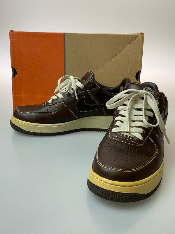 【中古品】【メンズ】 NIKE ナイキ AIR FORCE 1 LOW PREMIUM 309096-211 エアフォース1 ロー プレミアム スニーカー 靴 160-260114-jt-12-min サイズ：US 9 27.0cm カラー：BARCQUE BROWN/NET 万代Net店