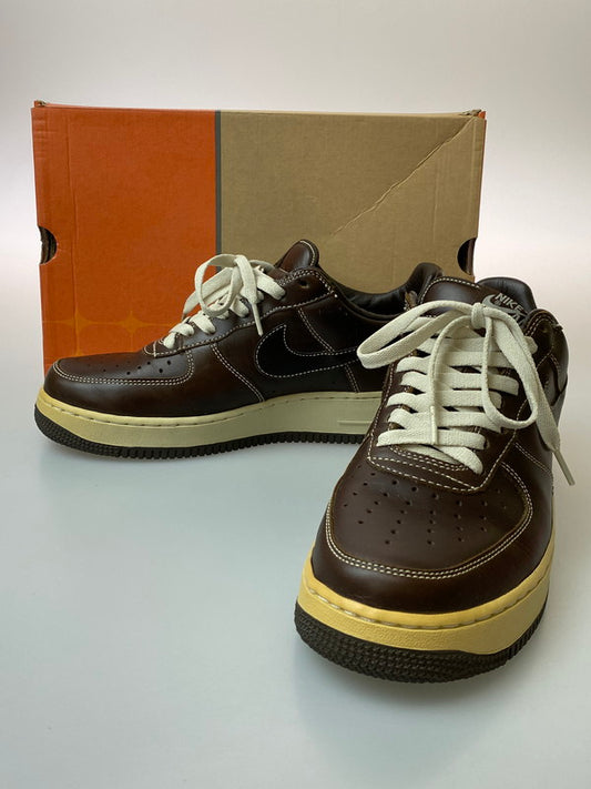 【中古品】【メンズ】 NIKE ナイキ AIR FORCE 1 LOW PREMIUM 309096-211 エアフォース1 ロー プレミアム スニーカー 靴 160-260114-jt-12-min サイズ：US 9 27.0cm カラー：BARCQUE BROWN/NET 万代Net店