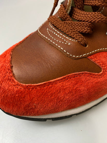 【中古品】【メンズ】 NEW BALANCE ニューバランス ×WHIZ LIMITED ウィズリミテッド MRL996WM スニーカー 靴 162-260114-jt-19-min サイズ：US 9 27.0cm カラー：ブラウン/オレンジ 万代Net店