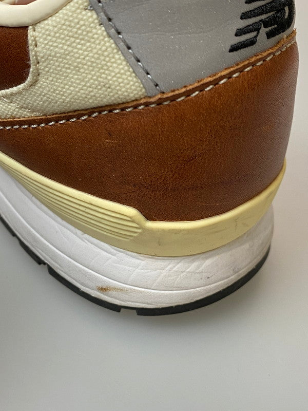 【中古品】【メンズ】 NEW BALANCE ニューバランス ×WHIZ LIMITED ウィズリミテッド MRL996WM スニーカー 靴 162-260114-jt-19-min サイズ：US 9 27.0cm カラー：ブラウン/オレンジ 万代Net店
