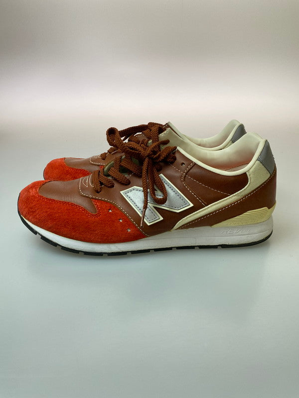 【中古品】【メンズ】 NEW BALANCE ニューバランス ×WHIZ LIMITED ウィズリミテッド MRL996WM スニーカー 靴 162-260114-jt-19-min サイズ：US 9 27.0cm カラー：ブラウン/オレンジ 万代Net店