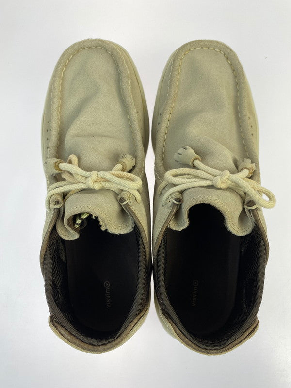 【中古品】【メンズ】 VISVIM ビズビム POLKE V003-03 ポルケ スウェード スニーカー 靴 163-260119-kk-17-min サイズ：9 カラー：SNOW BEIGE 万代Net店