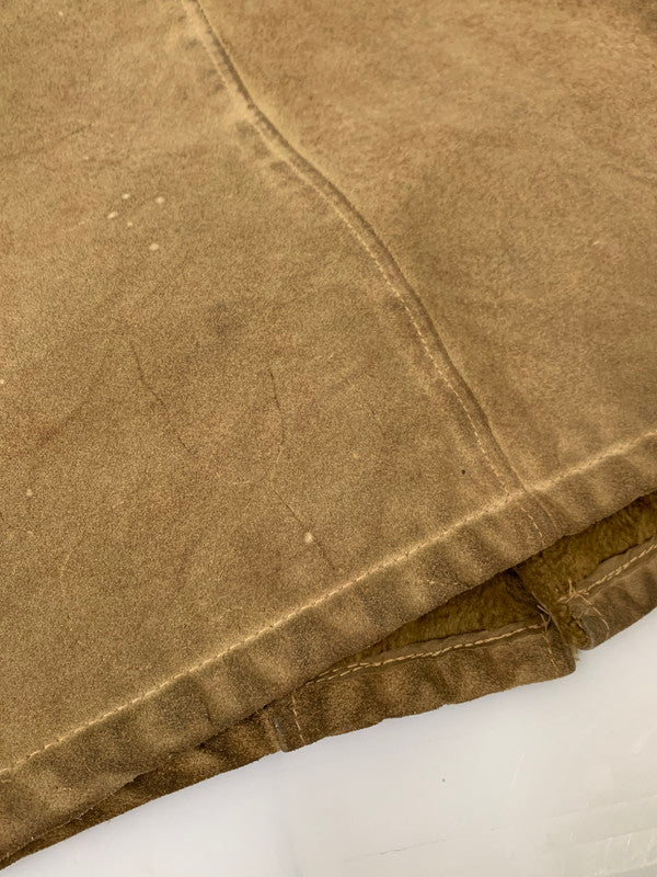 【現状渡し品】【メンズ】 USED ユーズド ムートン ボア クルミボタンコート メンズアウター メンズジャケット 146-260403-KS-01-min サイズ：不明 カラー：ベージュ系 万代Net店